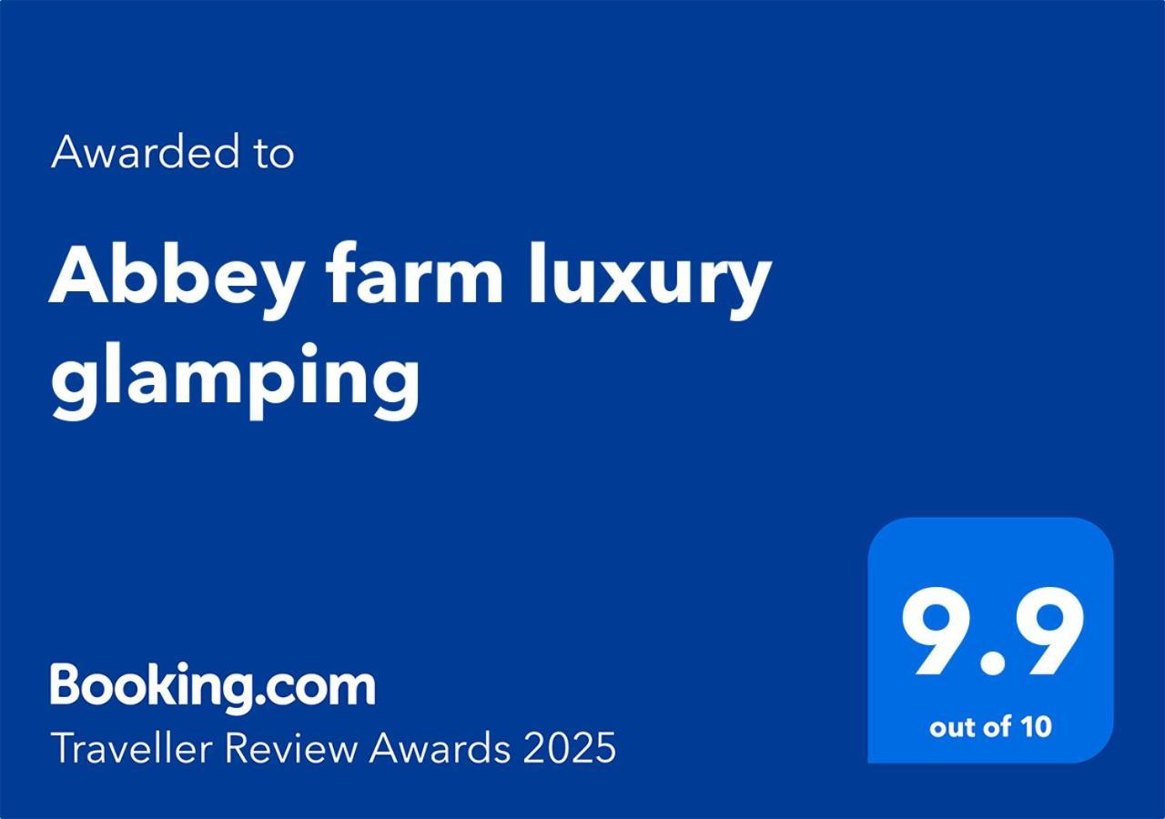 Abbey Farm Luxury Glamping Hotel Rhuddlan Exterior foto